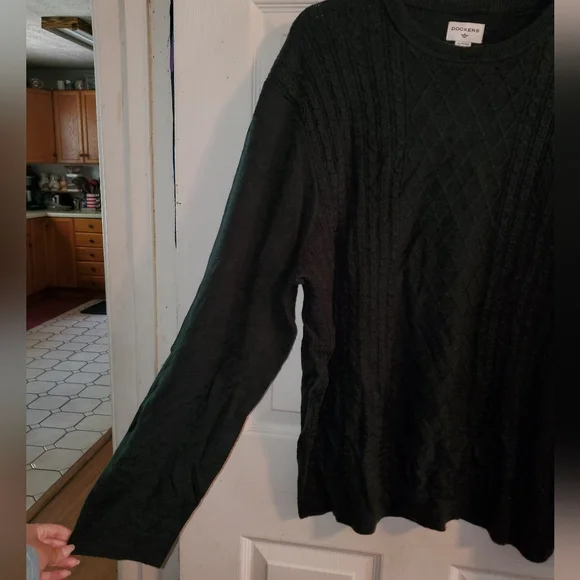 5 for $20 | Dockers Acrylic Cable Knit Pullover Sweater - Picture 4 of 10